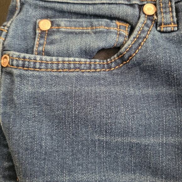 Code Bleu Soleil Curvy Bootcut Jeans Size 4 Cooper button and front studs - Picture 7 of 12